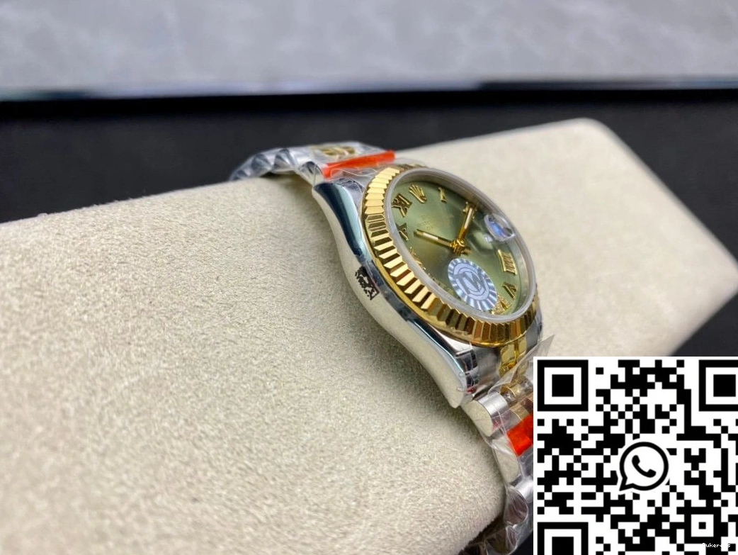 Green Datejust 178273 Dial Factory Rolex 31MM TW 0107